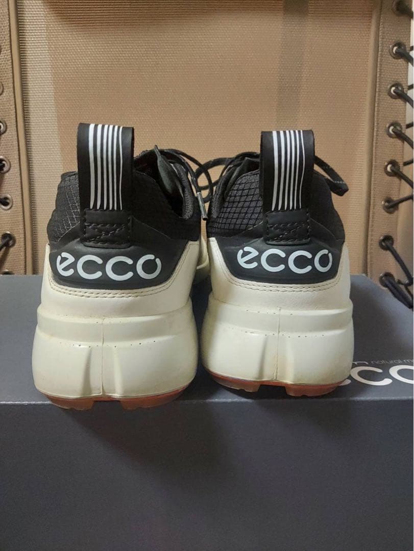 ECCO ゴルフシューズ ホワイト　40サイズ