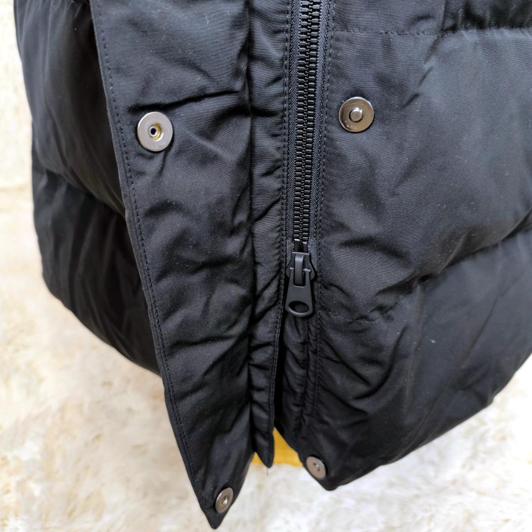 【新品タグ付き✨】ZARA　ザラ　ロング　ダウンコート　フード付　防風　防水　黒