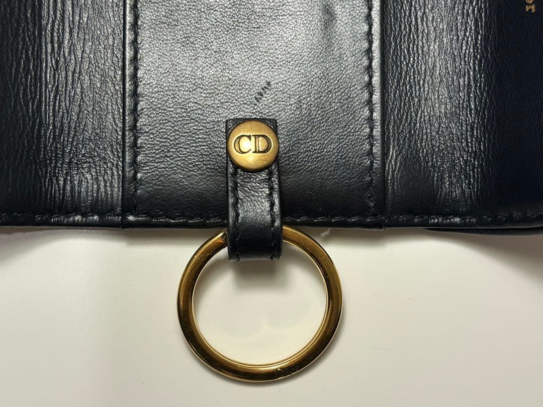 Christian Dior Saddle キーケース オブリーク ジャガード