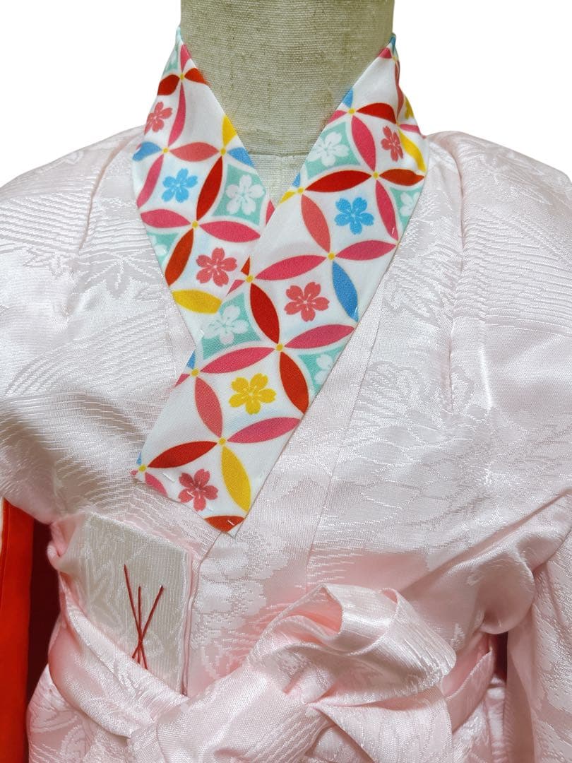 小さめ2歳から3歳用♡七五三　女の子　フルセット　正絹　総絞り被布