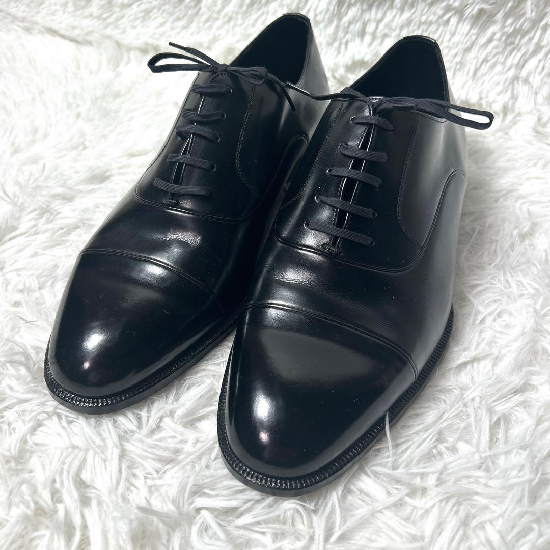 【未使用品】Marelli本革 ストレートチップ ビジネスシューズ 25.5cm