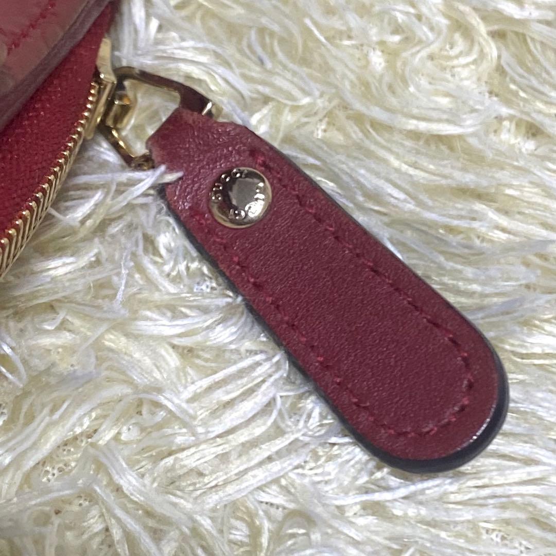 美品✨ GUCCI グッチ ラウンドファスナー二つ折り長財布　マイクロシマ