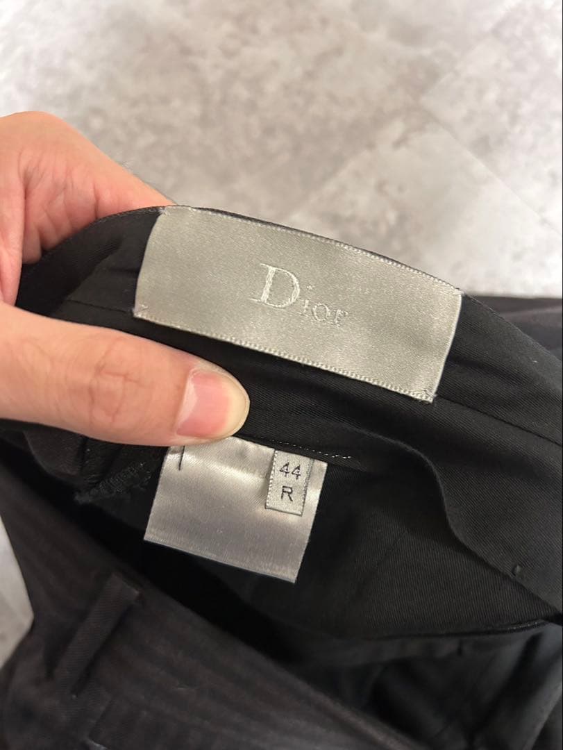 Dior Homme AW04 ストライプ　スラックス　44