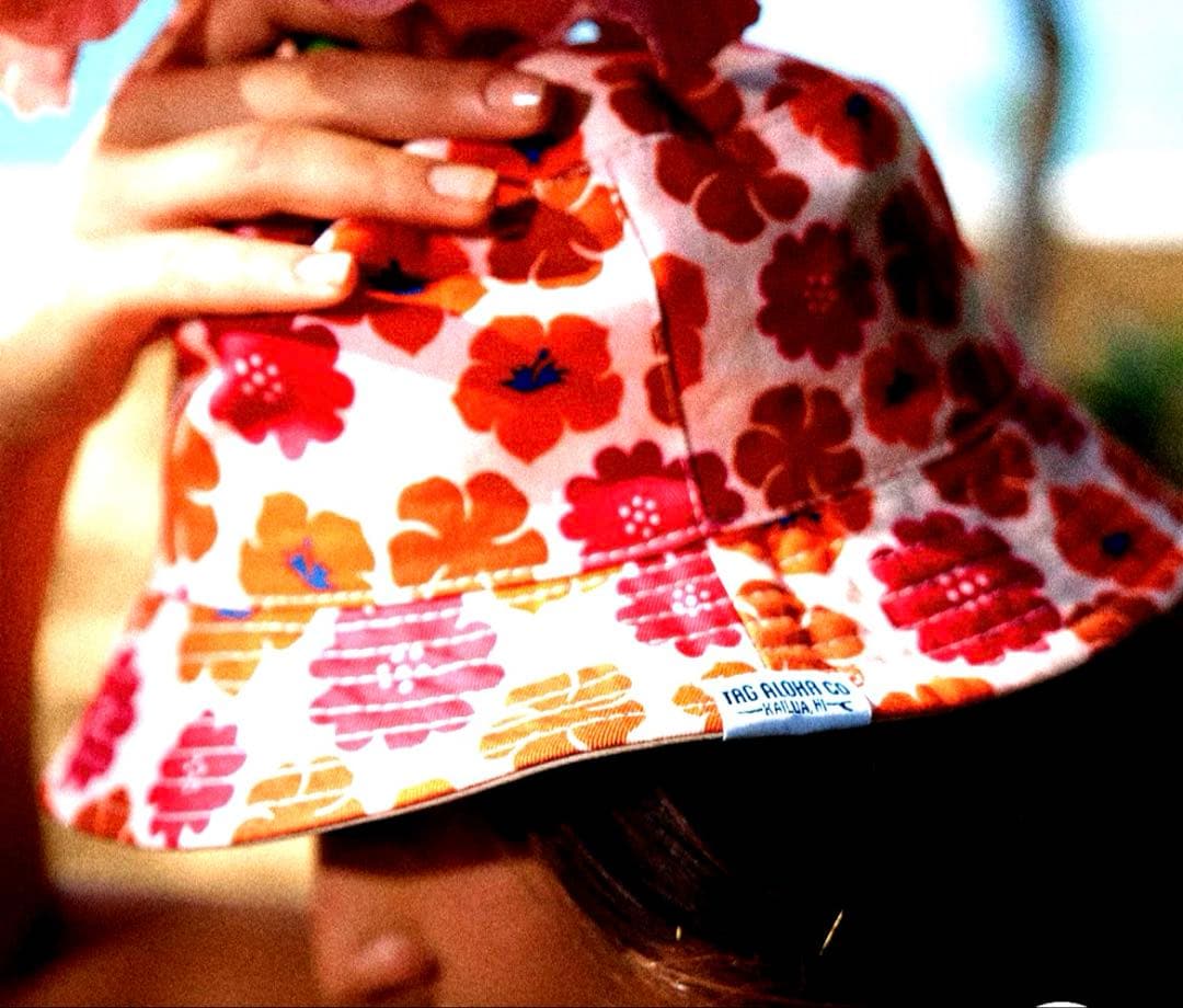 ♪新品　ハワイアンエアライン　タグアロハコラボ　ハット