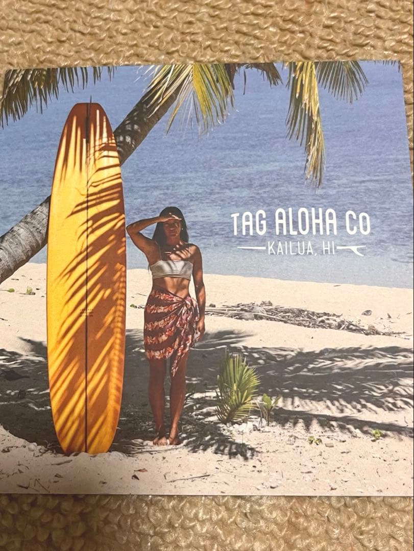 ♪新品　ハワイアンエアライン　タグアロハコラボ　ハット