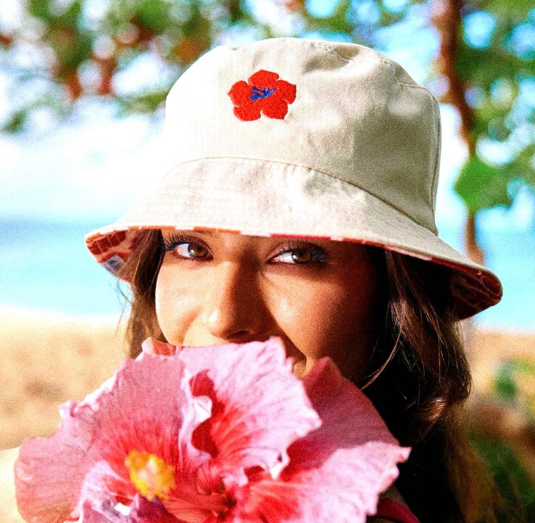 ♪新品　ハワイアンエアライン　タグアロハコラボ　ハット