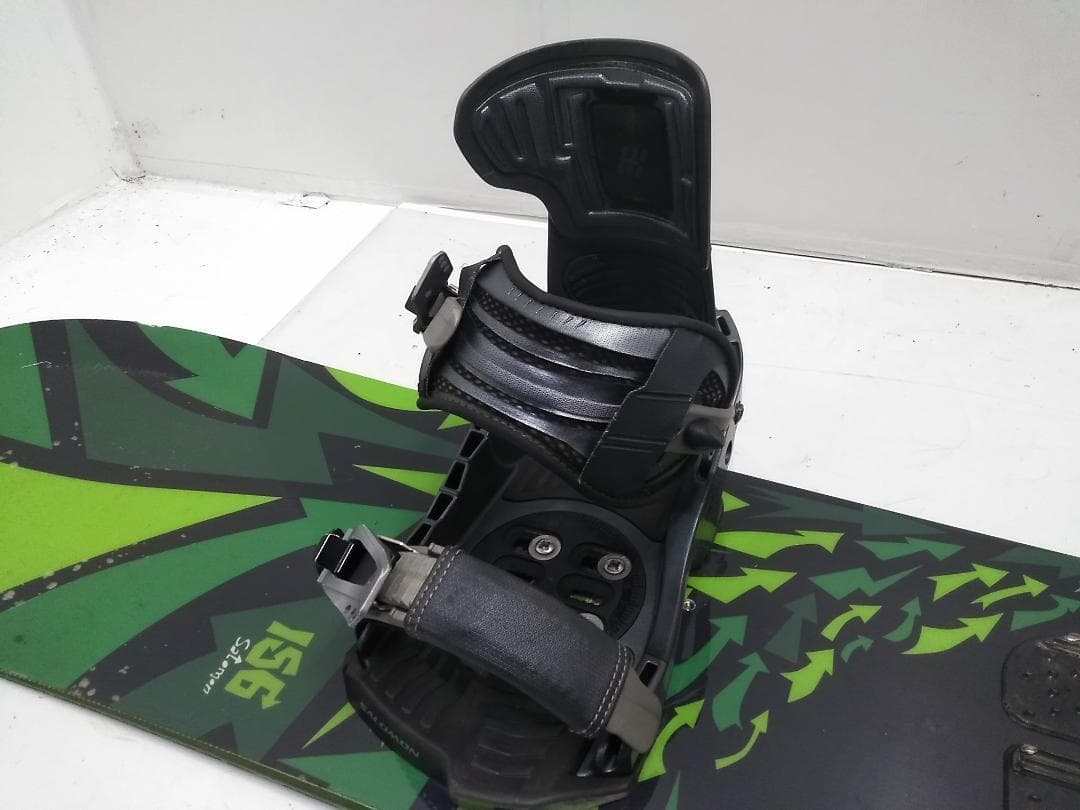 SALOMON SEQUENCE 156cm スノーボード 2点セット ビンM△