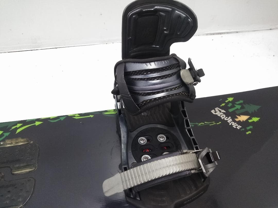 SALOMON SEQUENCE 156cm スノーボード 2点セット ビンM△