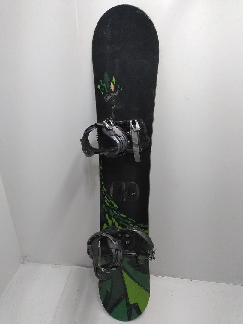 SALOMON SEQUENCE 156cm スノーボード 2点セット ビンM△