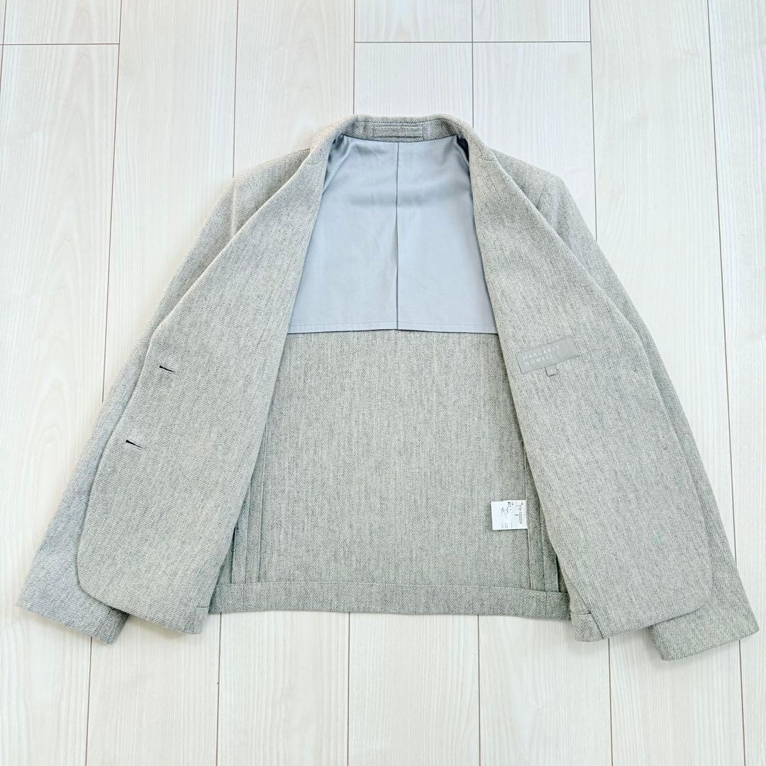 マーガレットハウエル　テーラードジャケット　ウール100% 背抜き