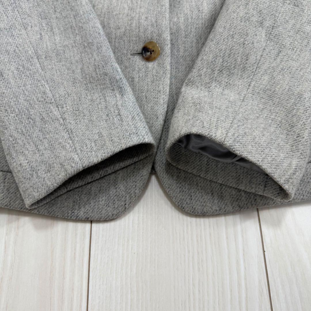 マーガレットハウエル　テーラードジャケット　ウール100% 背抜き