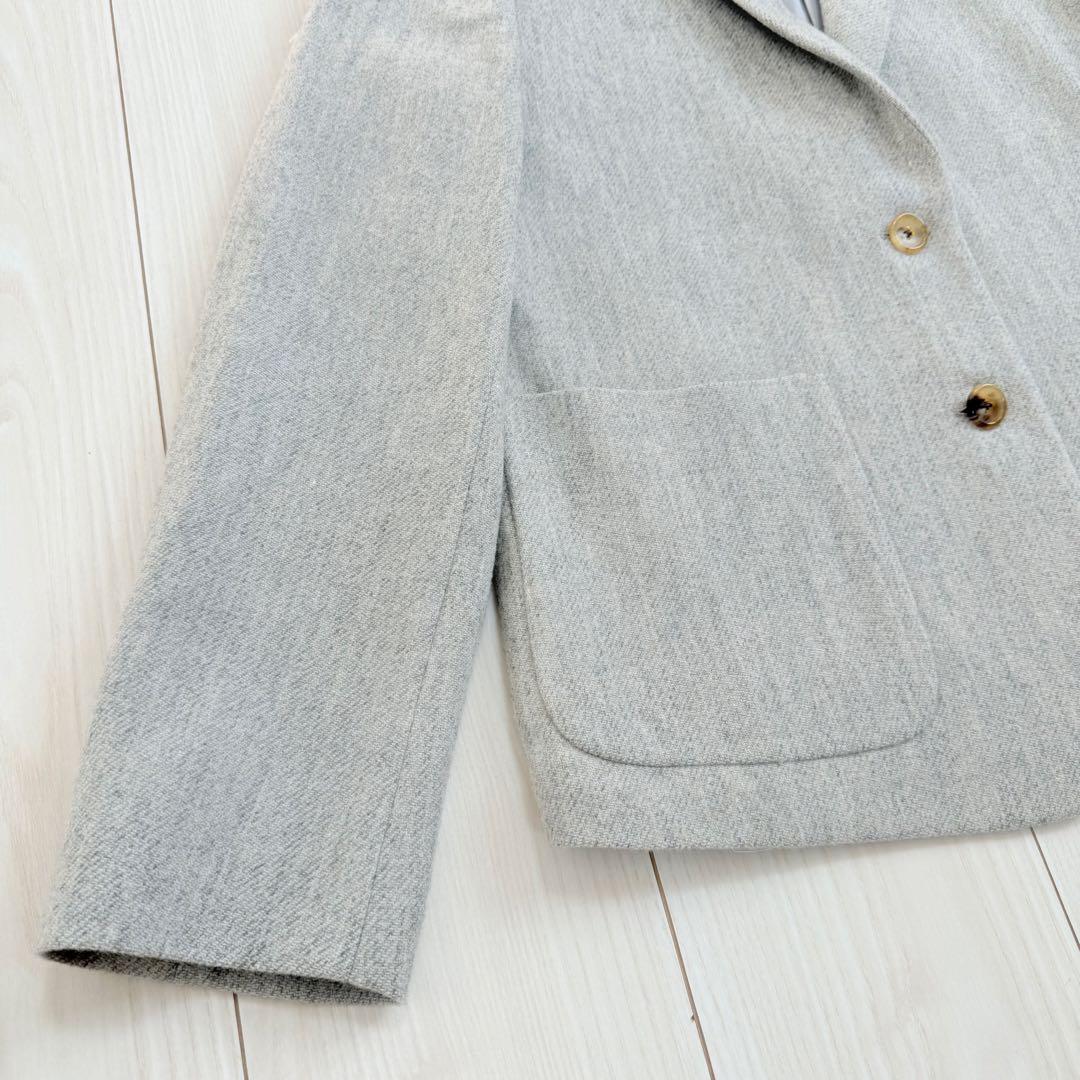 マーガレットハウエル　テーラードジャケット　ウール100% 背抜き