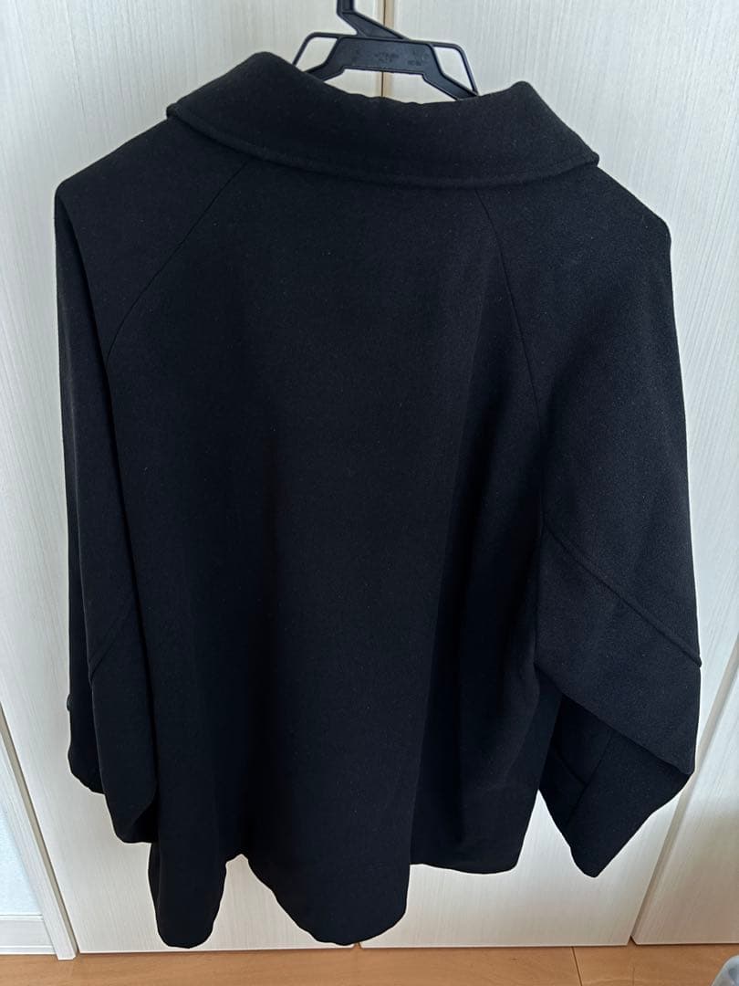 flaner ステンカラーコート　ブラック　M