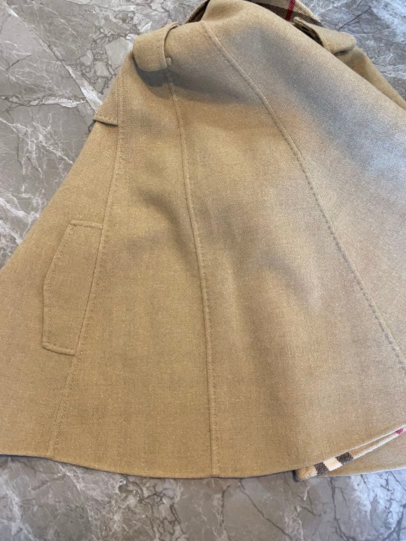 flim　Burberry ベージュ ケープコート