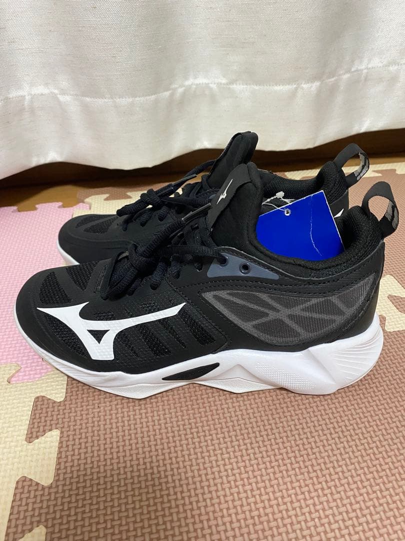 【美品】ミズノ ウェーブディメンション バレーボールシューズ
