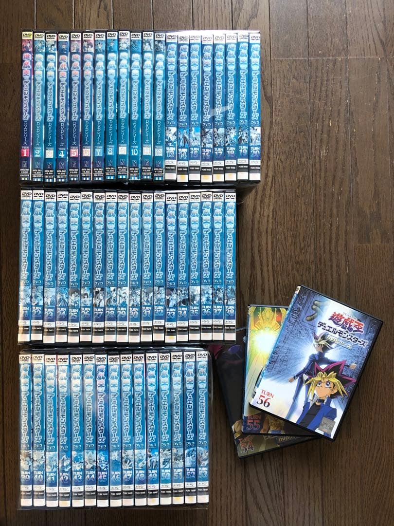 大特価　遊戯王デュエルモンスターズ　DVD 全56巻セット　レンタル落ち　アニメ