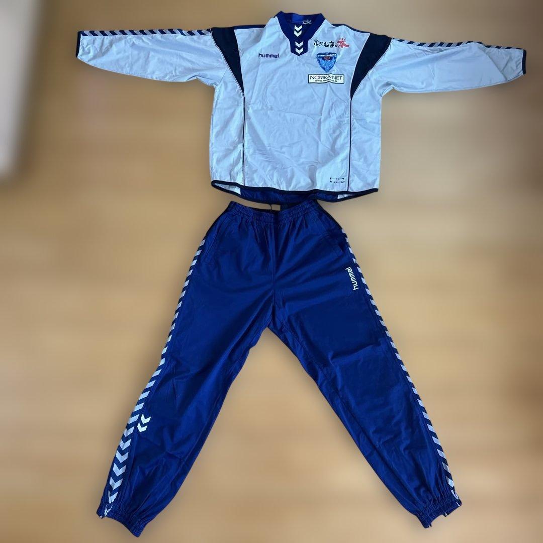 Hummel カズ在籍時横浜FC 公式トレーニングジャージ上下