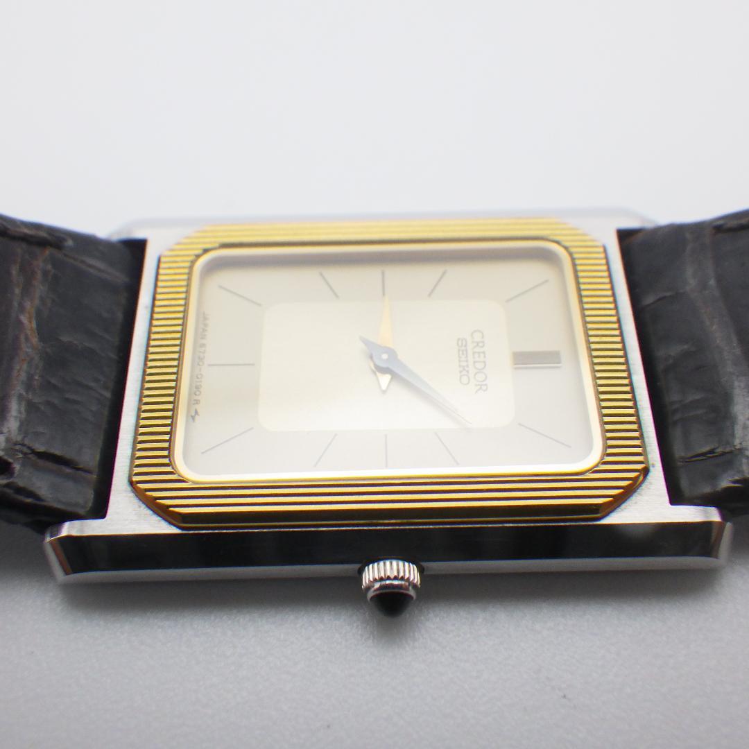 稼働 セイコー クレドール 6730-5100 14金 レディース 腕時計