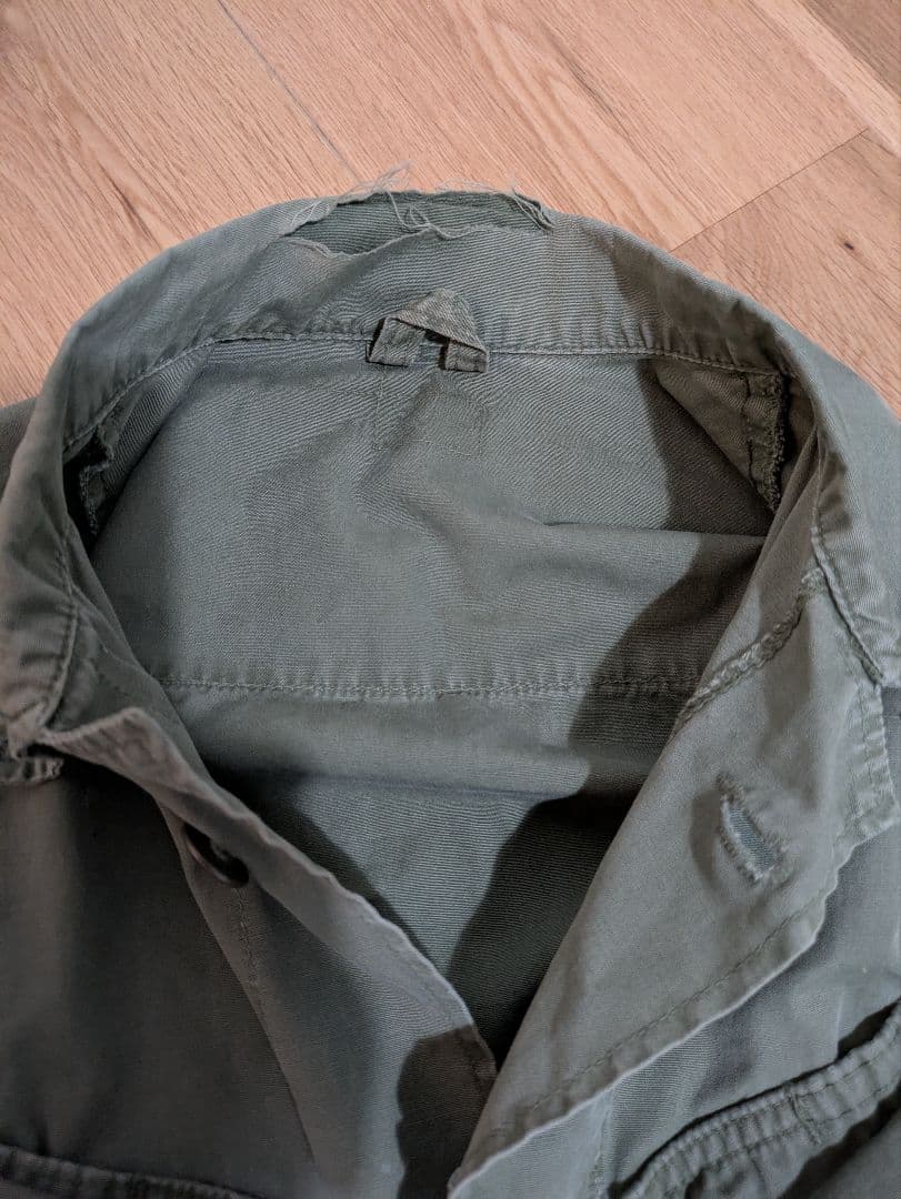 y*様 60's 実物ジャングルファティーグジャケット 3rd ノンリップ
