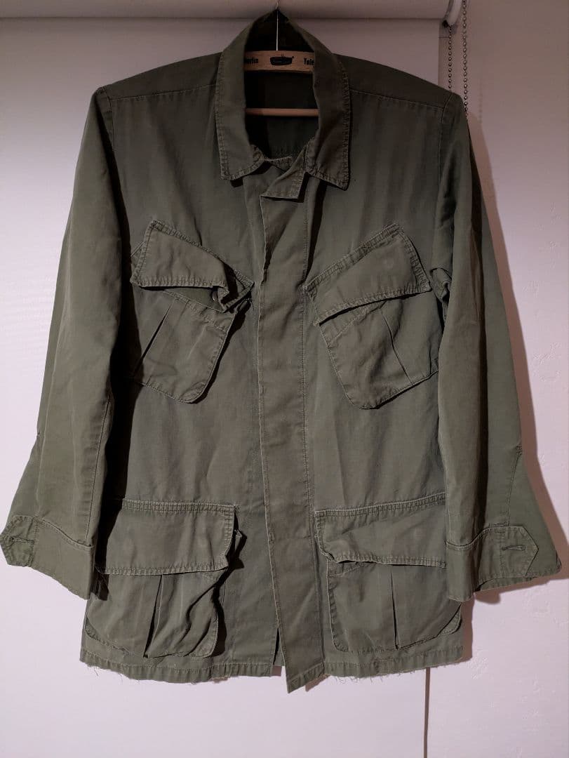 y*様 60's 実物ジャングルファティーグジャケット 3rd ノンリップ