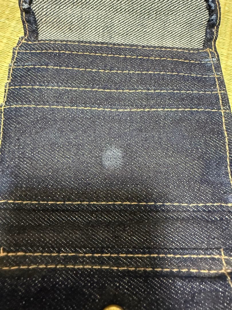 RRL インディゴ デニム ウォレット 財布　ラルフローレン