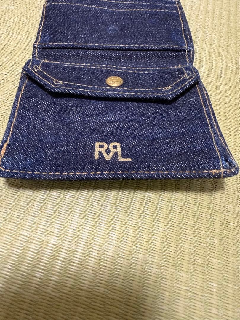 RRL インディゴ デニム ウォレット 財布　ラルフローレン