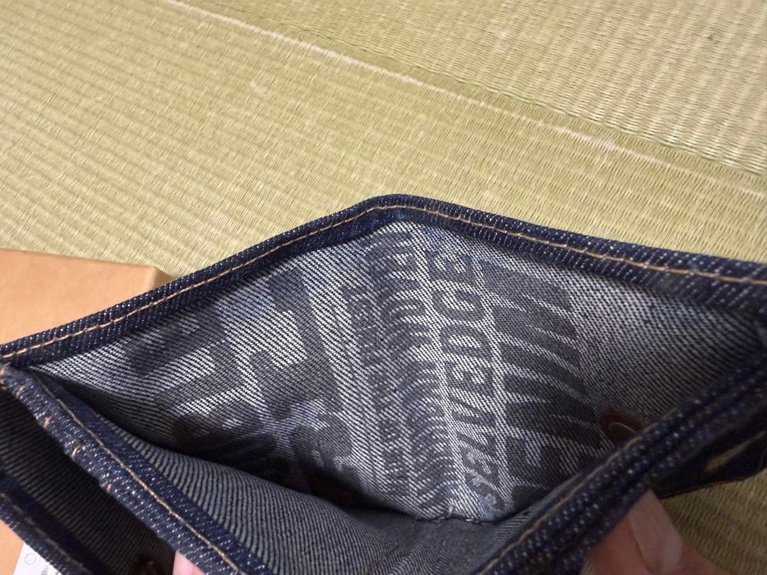 RRL インディゴ デニム ウォレット 財布　ラルフローレン