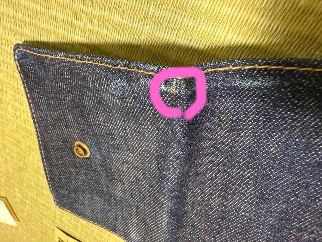 RRL インディゴ デニム ウォレット 財布　ラルフローレン