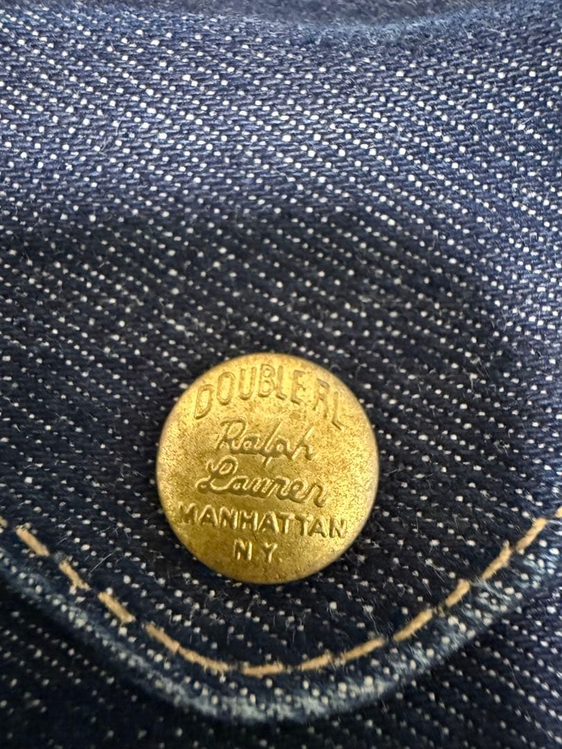 RRL インディゴ デニム ウォレット 財布　ラルフローレン