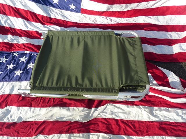 米軍放出品　折り畳みコット フォールディングコット 簡易ベッド アウトドア 02