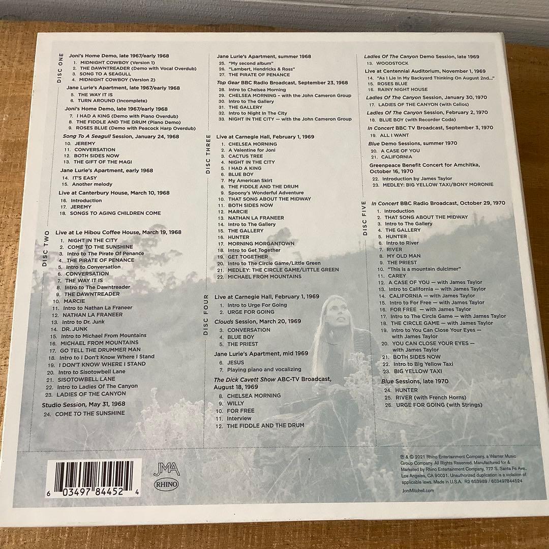 国内盤Joni Mitchell Archives - Volume 2