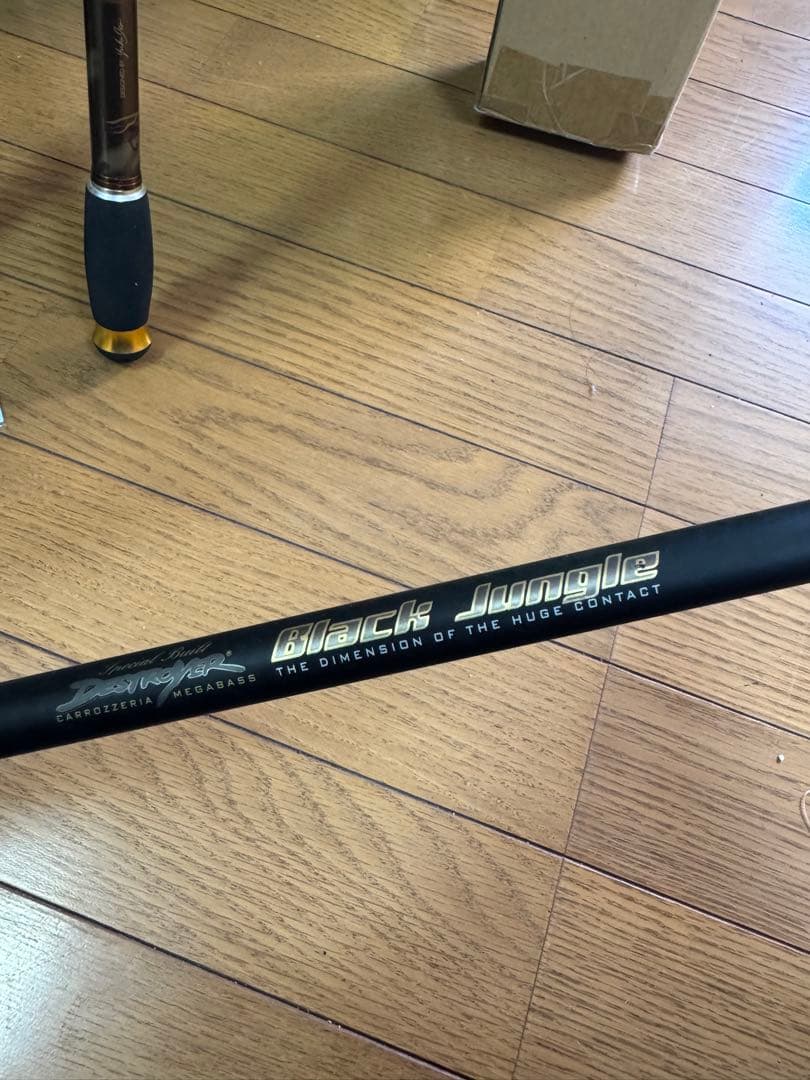 ロッド MEGABASS Black Jungle & Super Red Demon