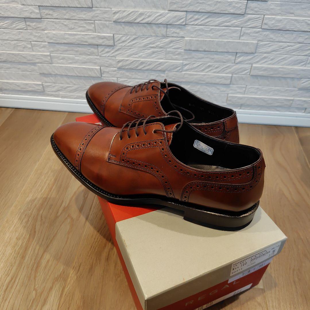 REGAL ダークブラウン 新品ドレスシューズ 日本製