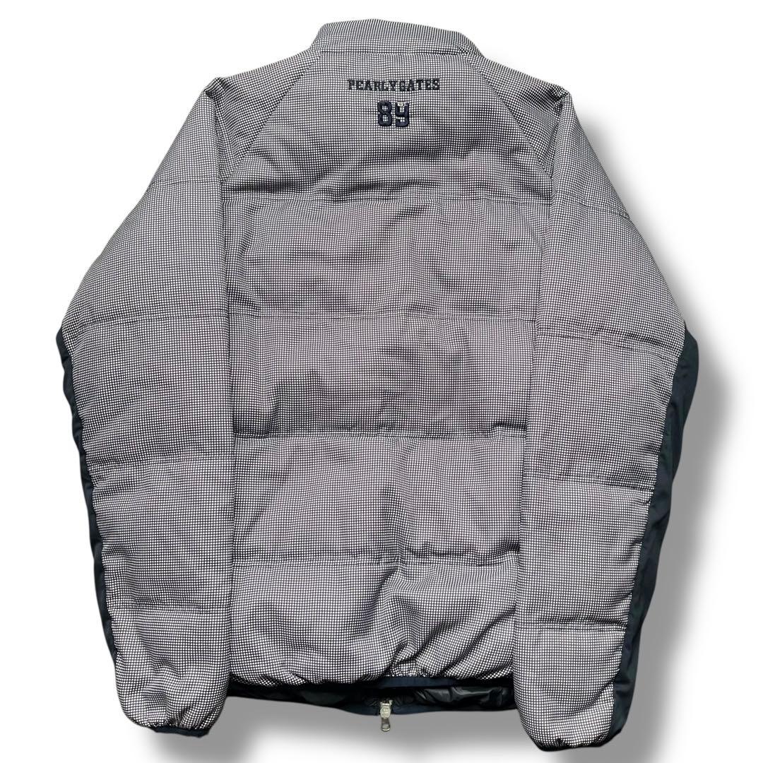 美品 PEARLY GATES ロゴ ワッペン ダウン アウター ゴルフ 定番