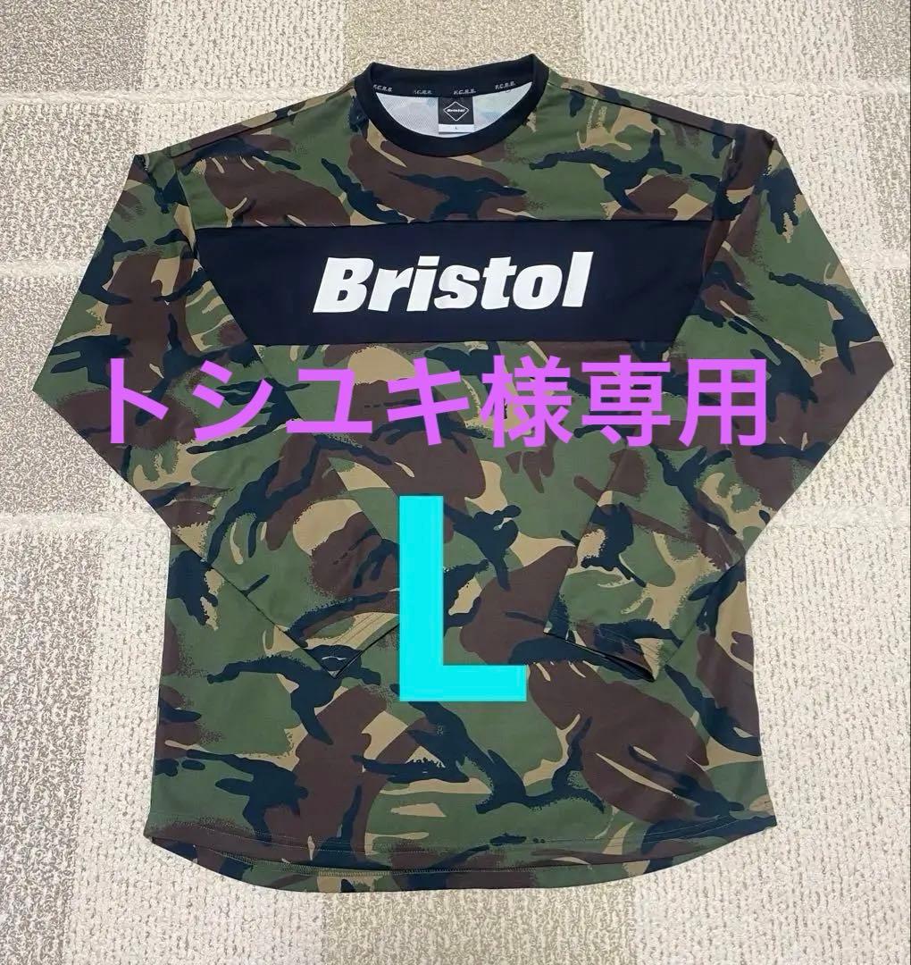 F.C.Real Bristol 迷彩 ロング　カモフラ　Lサイズ ロンT