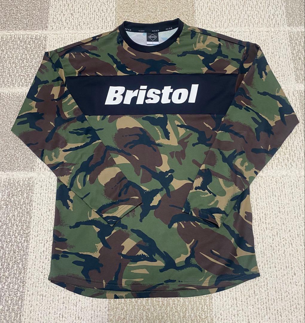 F.C.Real Bristol 迷彩 ロング　カモフラ　Lサイズ ロンT