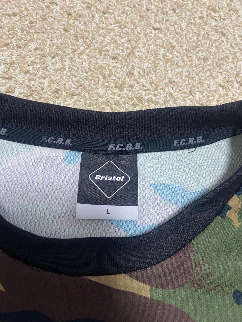 F.C.Real Bristol 迷彩 ロング　カモフラ　Lサイズ ロンT