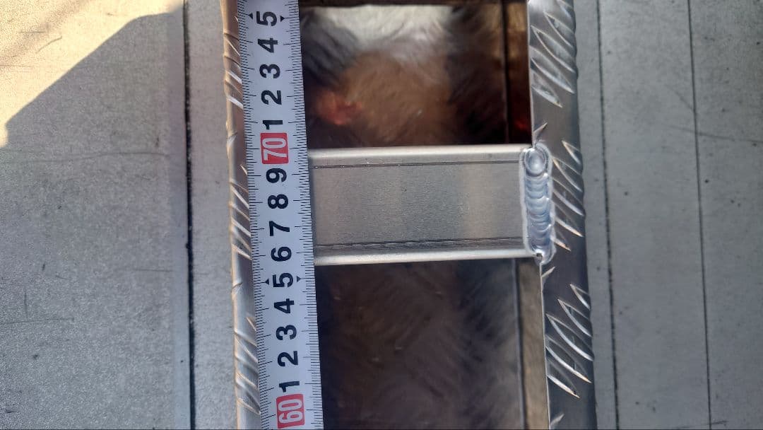 トラック リアバンパー アルミ縞板 デコトラ