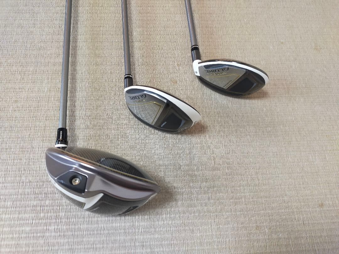 コース未使用超美品3本 ステルスグローレドライバーフェアウェイウッドUTS