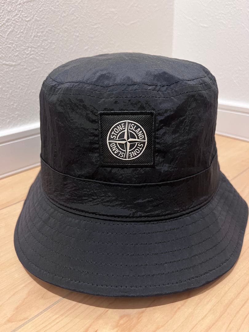 美品‼️STONE  バケットハット ブラック