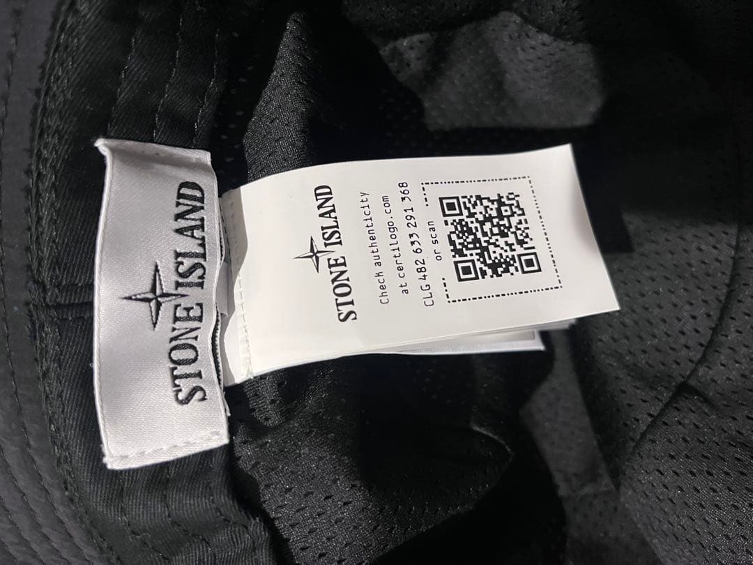 美品‼️STONE  バケットハット ブラック