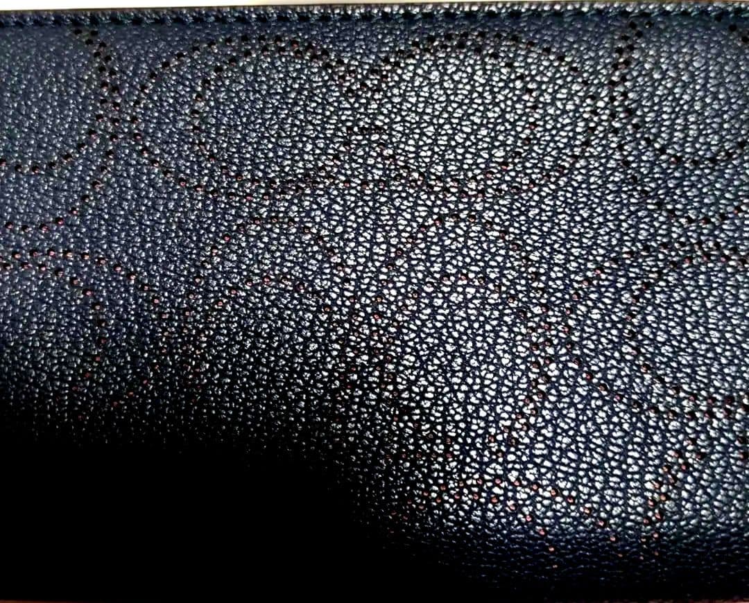 COACH ネイビー 二つ折り財布