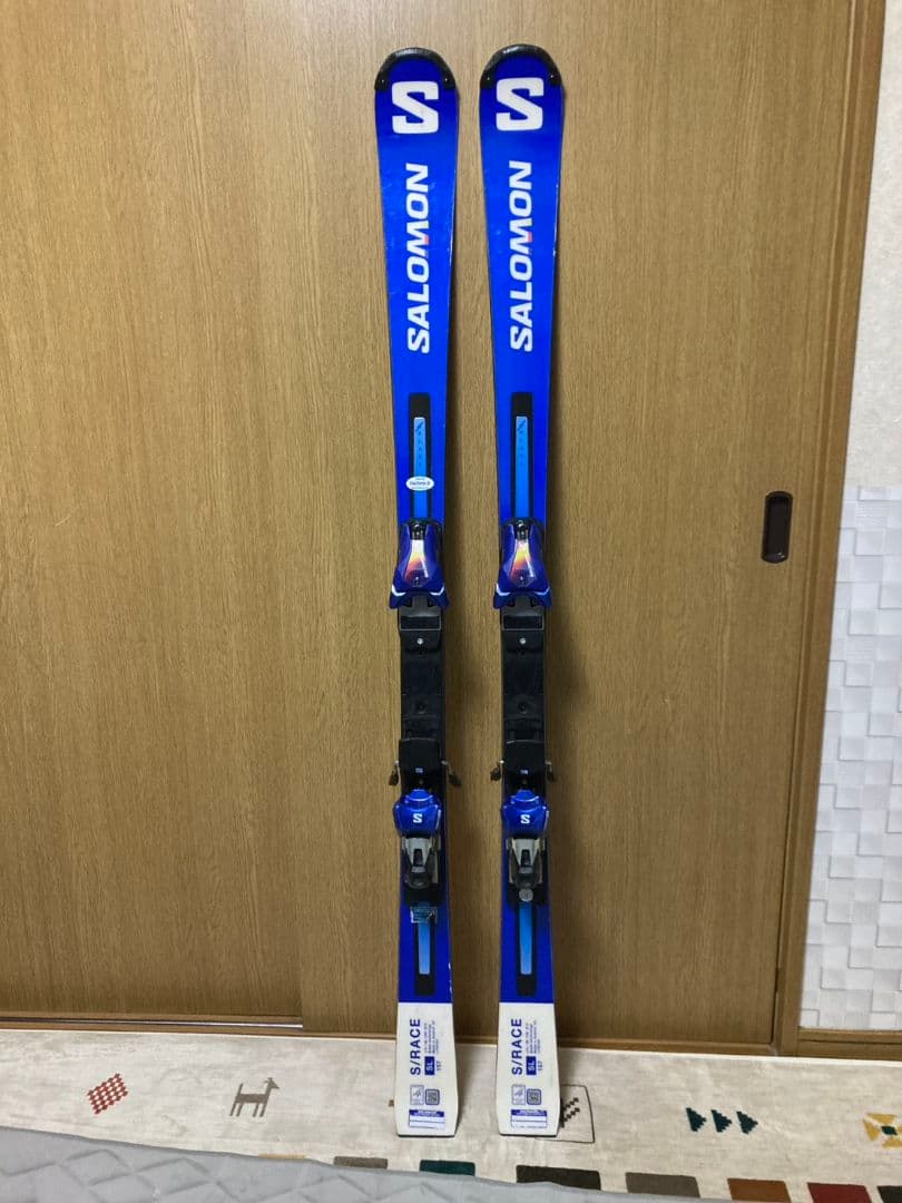 SALOMON スキー板 青