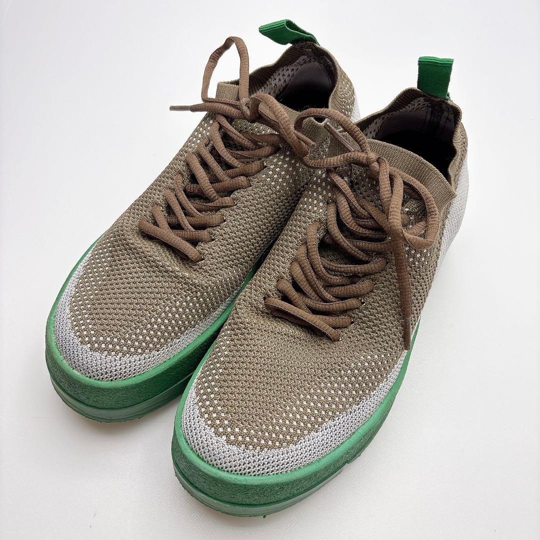 入手困難★　ミキオサカベ　厚底スニーカー　flip　グリーンソール　２５ｃｍ