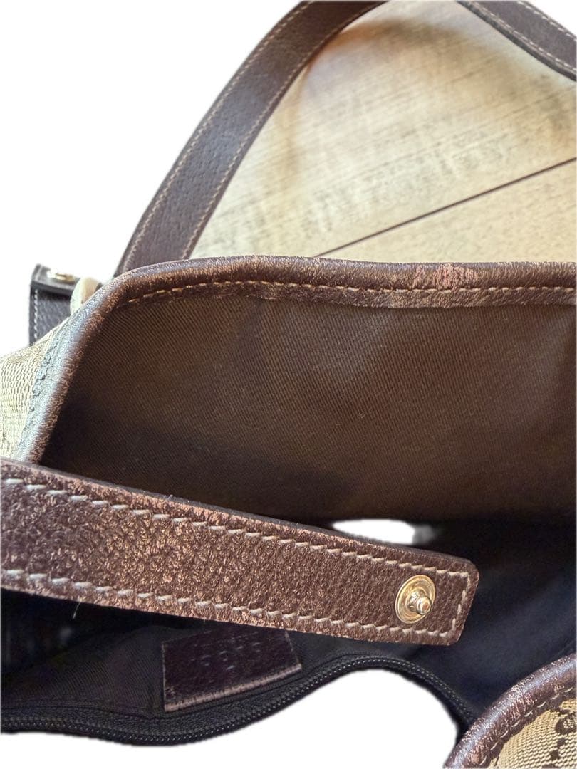 【美品】Gucci GGパターン トートバッグ ベージュ
