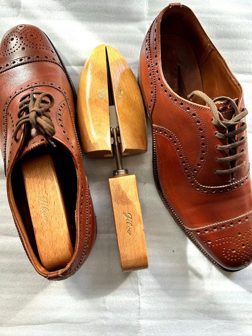 ◆美品◆旧Church Dipromat セミブローグシューズF70