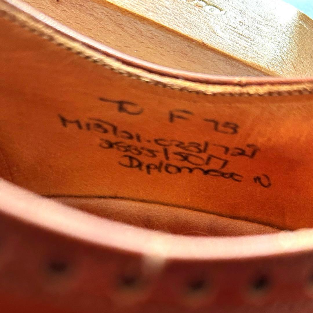 ◆美品◆旧Church Dipromat セミブローグシューズF70