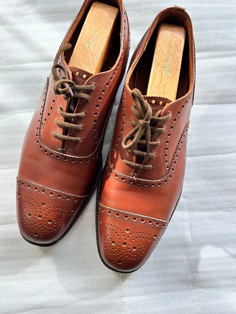 ◆美品◆旧Church Dipromat セミブローグシューズF70