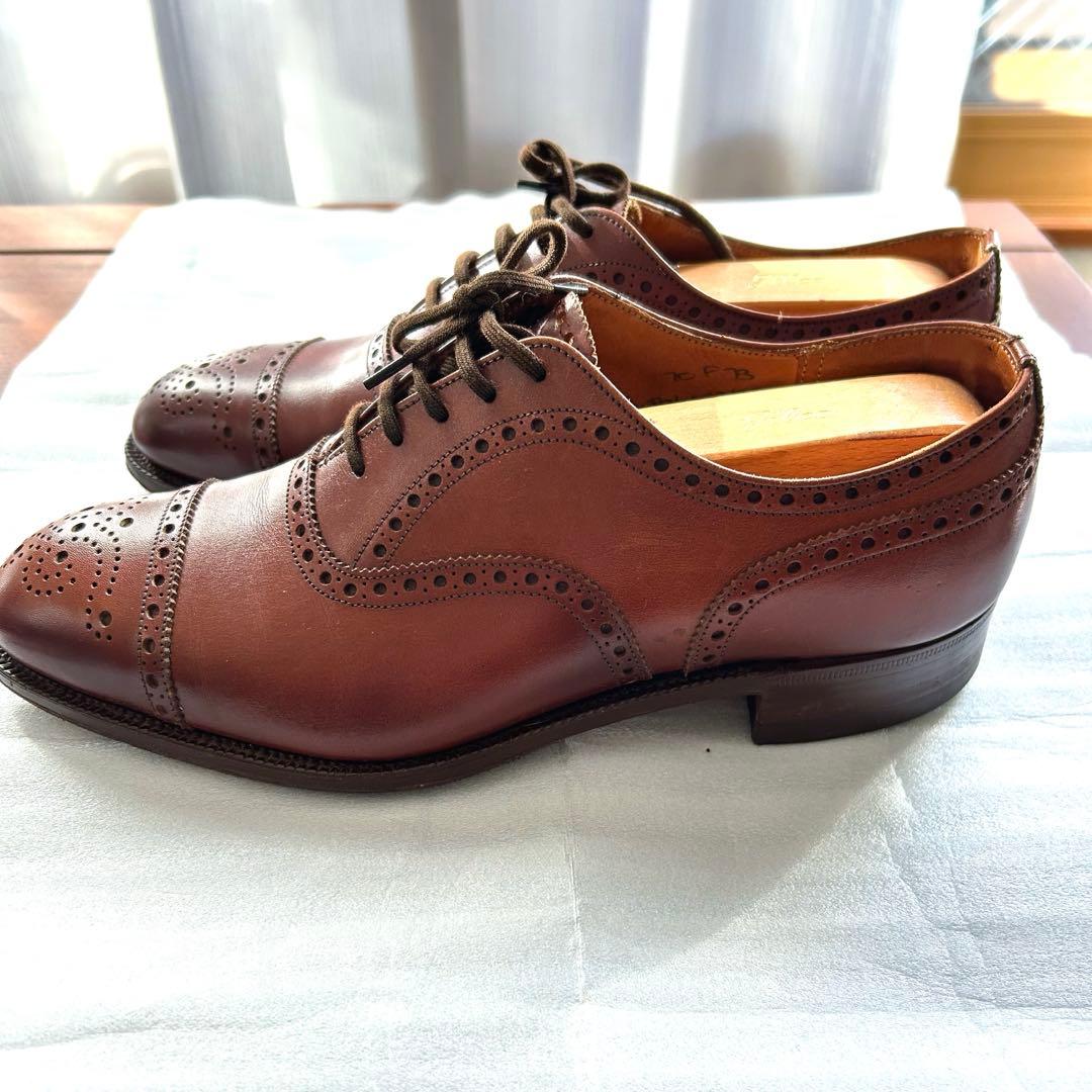 ◆美品◆旧Church Dipromat セミブローグシューズF70
