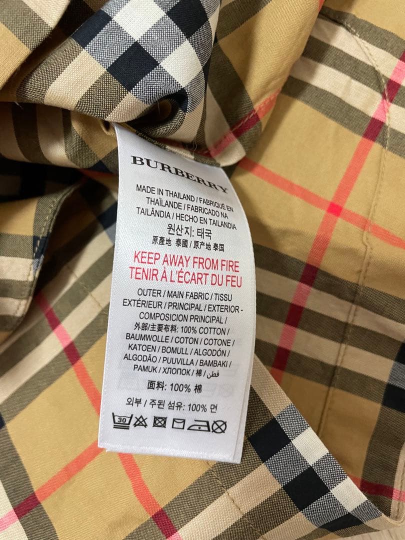 Burberry チュニックワンピース4y =110㎝